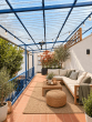 Mit KI eingerichtet: OG Terras - Grüne Oase mit Terrasse: Haus in ruhiger Fußweg-Lage im alten Zentrum Mainz-Hechtsheims