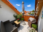 Terrasse - 4-Zimmer-Dachgeschoss mit Süd-Terrasse & Kamin in Dienheim – bezugsfrei ab 01.08.2026